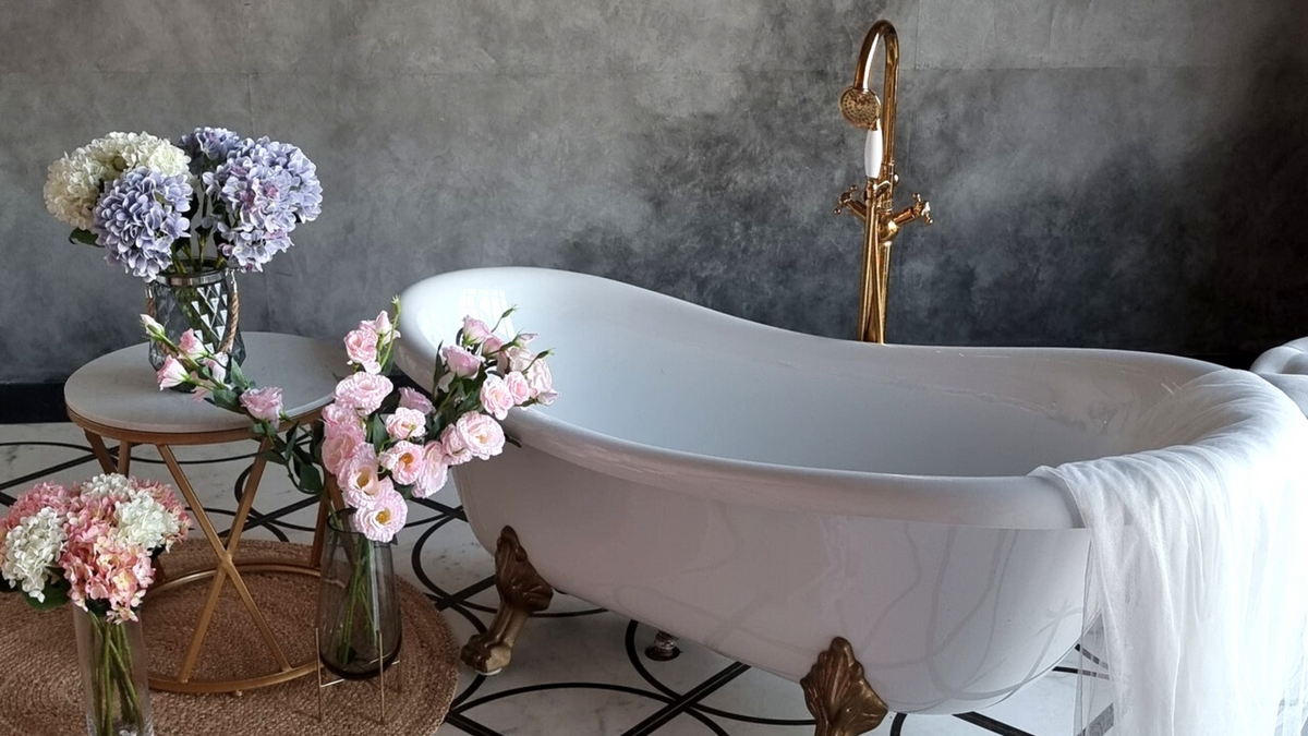 How to Upgrade your Bathroom with Flowers and Plants – Orchid Republic  Floral Boutique, image size:1200x675