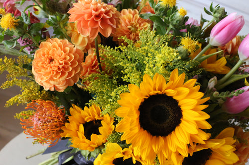 How to Arrange Sunflowers in a Vase