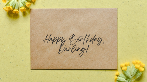 What to Write on Card for Birthday Flowers