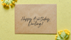 What to Write on Card for Birthday Flowers