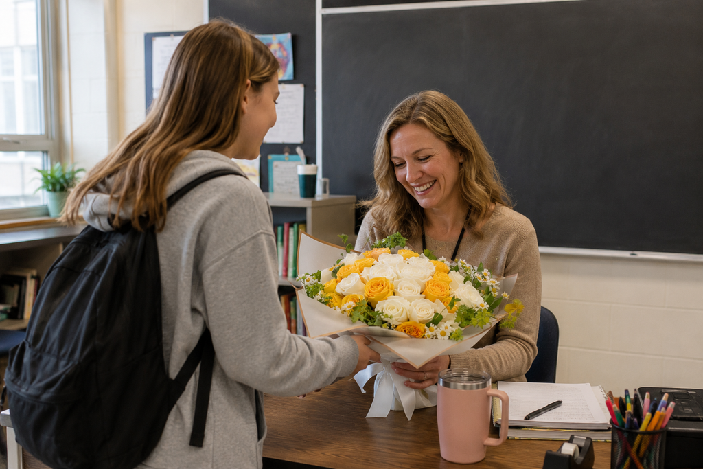Why Roses Make The Best Teacher Welcome Gift