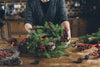 DIY Christmas Wreath Making Tips Using Fresh Flowers and Leaves