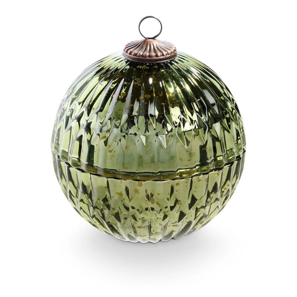 Balsam & Cedar Green Mercury Ornament Candle