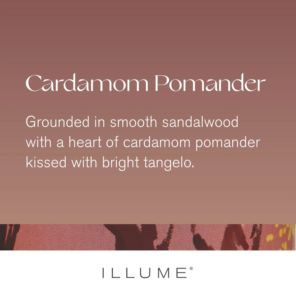 Cardamom Pomander Large Radiant Glass Candle