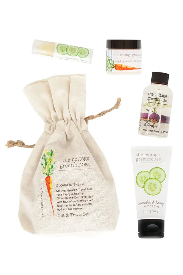 Cottage Greenhouse Veggies Travel Essential Gift Set