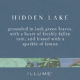Hidden Lake Refillable Boxed Glass Candle
