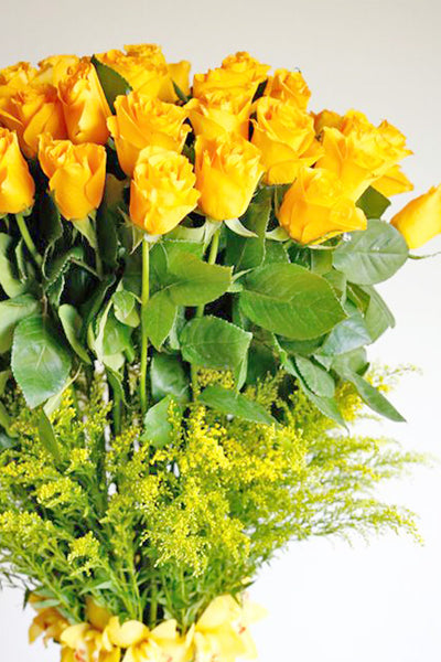 Mellow Yellow Roses - Delivery