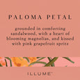 Paloma Petal Refillable Boxed Glass Candle