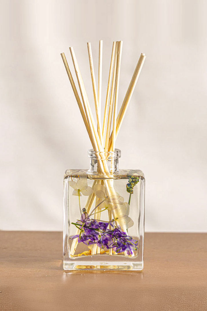 Rosy Rings Roman Lavender Accent Botanical Reed Diffuser