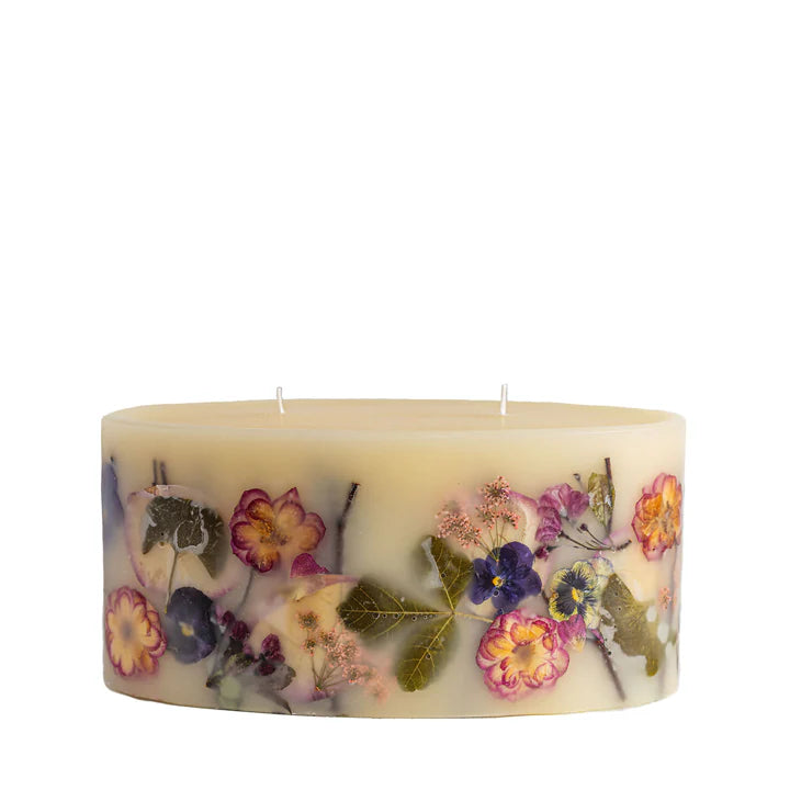 Rosy Rings Blushing Rosewood Statement Botanical Candle