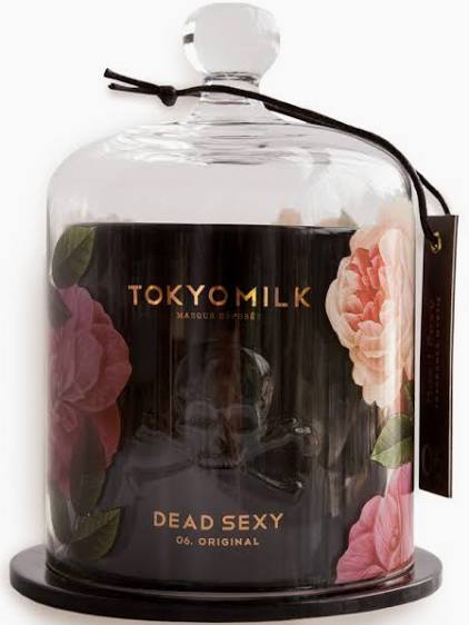 Tokyo Milk Dead Sexy Ceramic Candle with Cloche (Original)