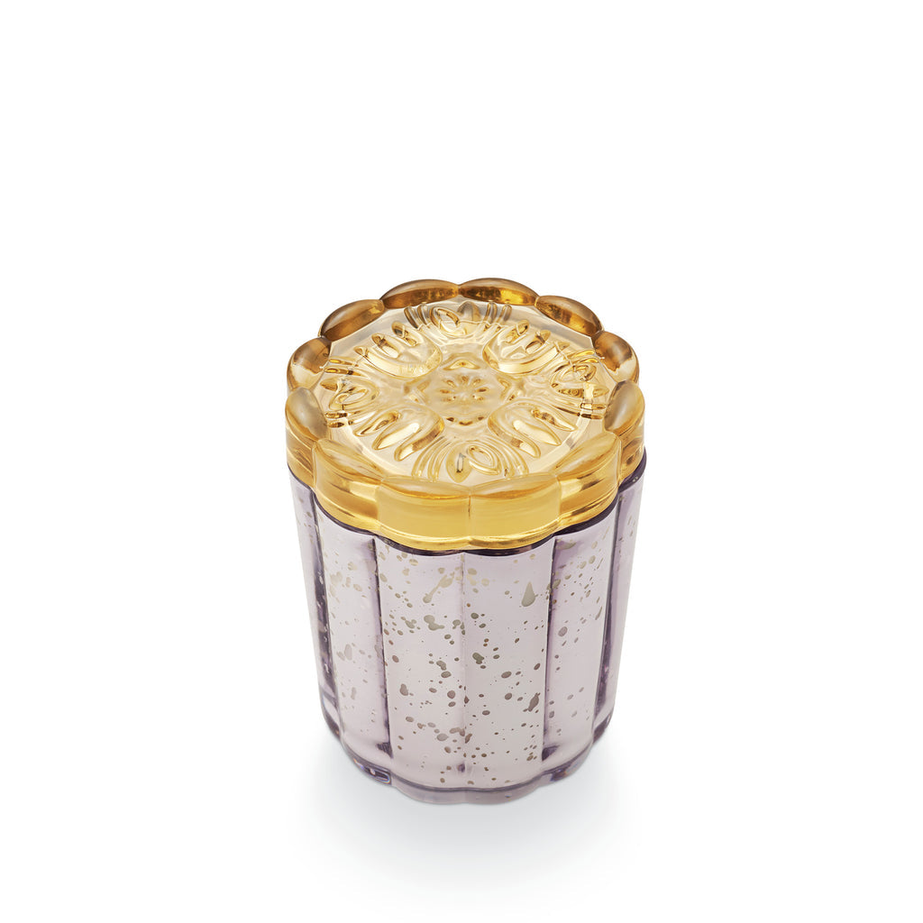 Illume Lavender La La Flourish Glass Candle