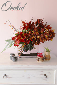 Fiery Fall Flowers