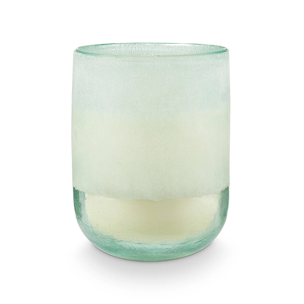 Illume Fresh Sea Salt Large Mojave Glass Candle