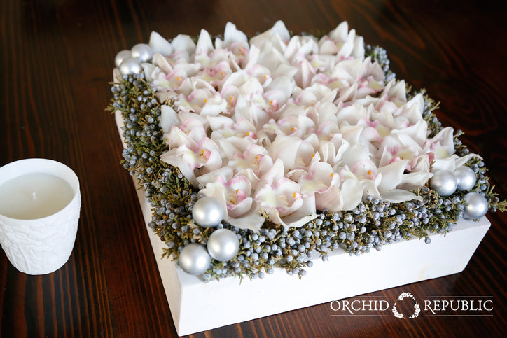 Christmas Orchid Box