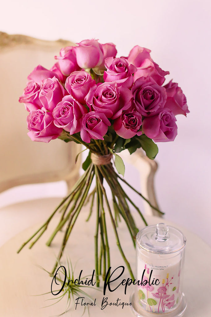 Purple Christmas Roses PURPLE ROSES – Orchid Republic Floral Boutique