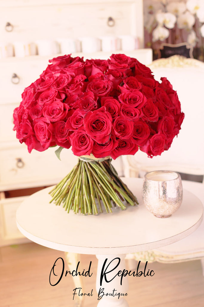 Red Roses Botique 7 Roses RED ROSES – Orchid Republic Floral Boutique