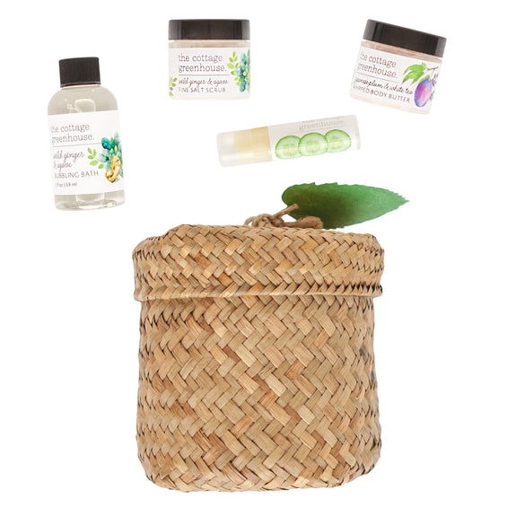 Cottage Greenhouse Herbs & Tea Gift Set