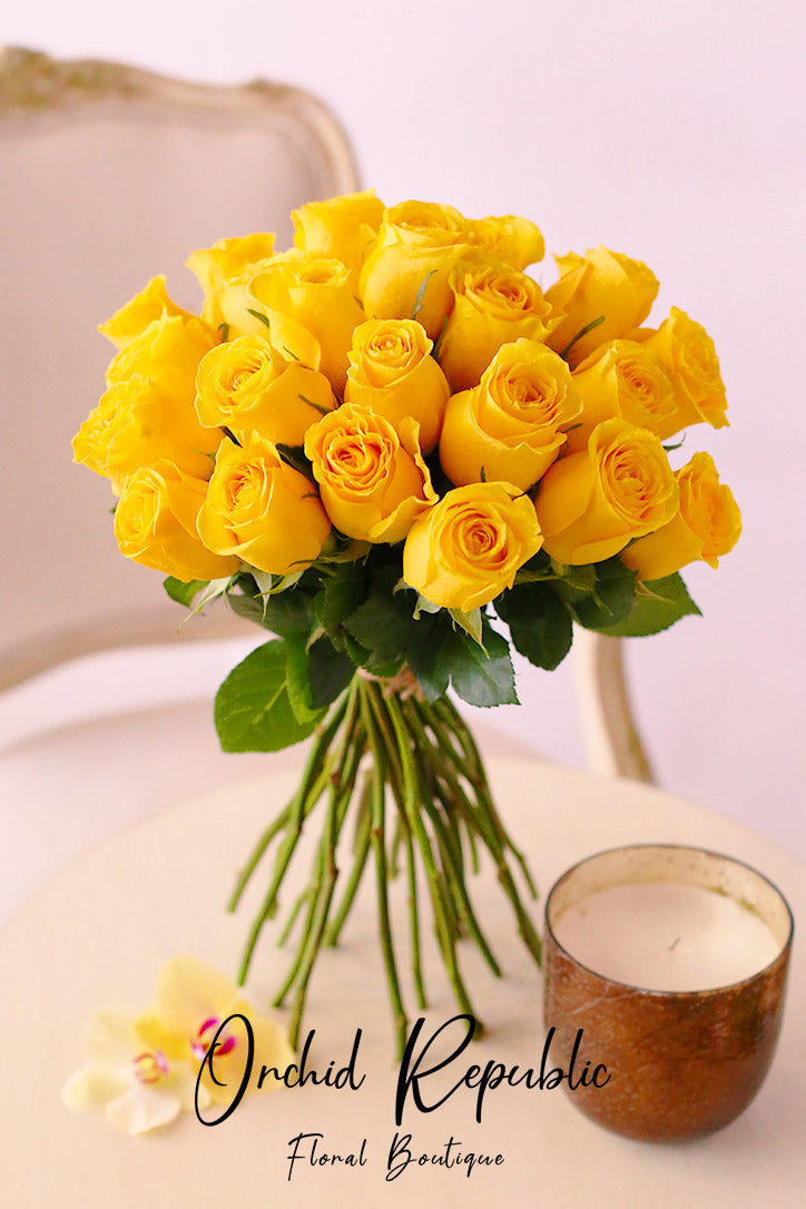 YELLOW ROSES