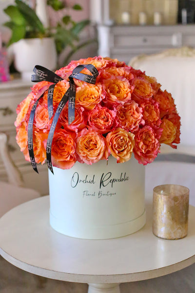 Order Floral Luxury Box Arrangements Online - Same-Day Delivery