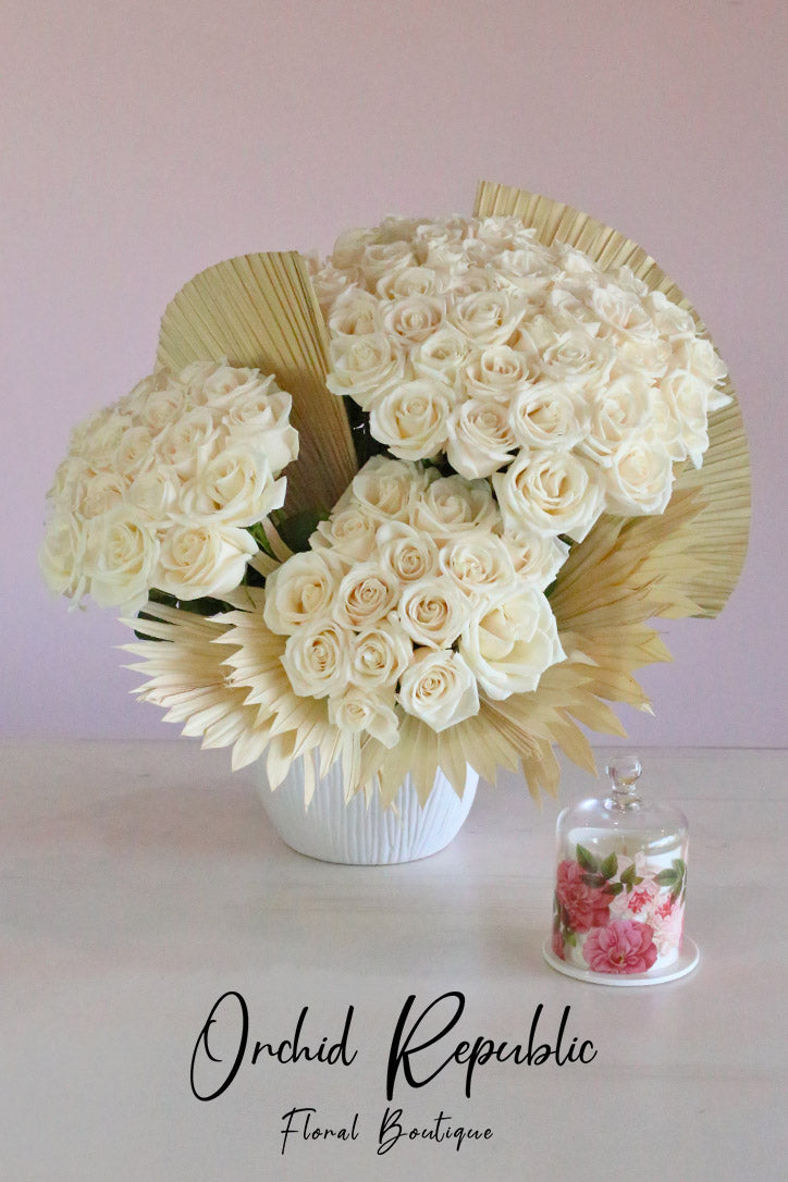 Milk and Honey Roses – Orchid Republic Floral Boutique