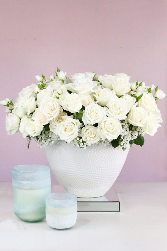 Monroe White Roses