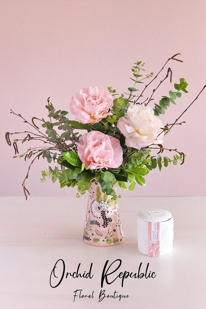 Baby Pink Peonies