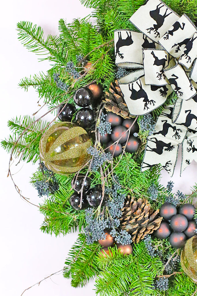 Reindeer Wreath