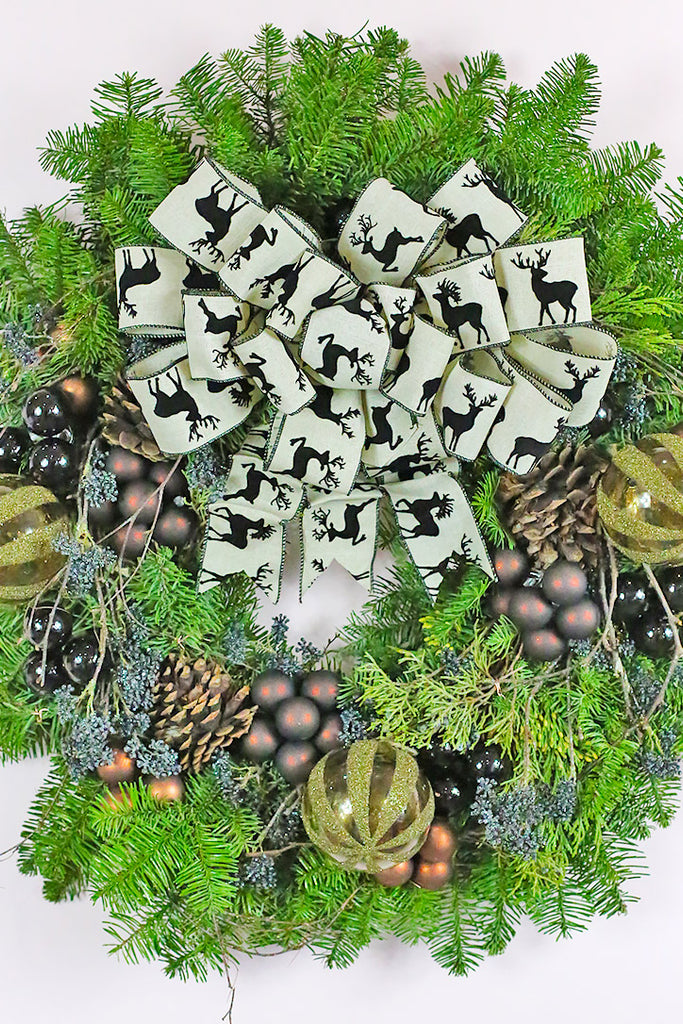 Reindeer Wreath